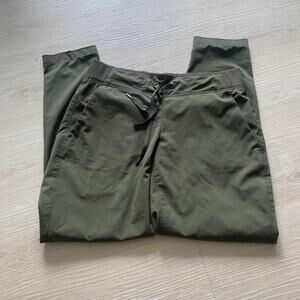 Athleta Brooklyn Mid Rise Ankle Pants - Dark Olive Green - Size 4